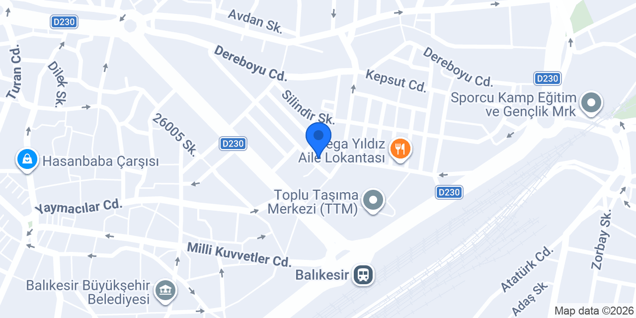 Balıkesir Elektronik konumu