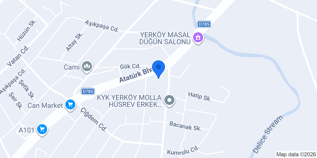 ŞİMŞEKLER HAFRİYAT ŞANTİYESİ konumu