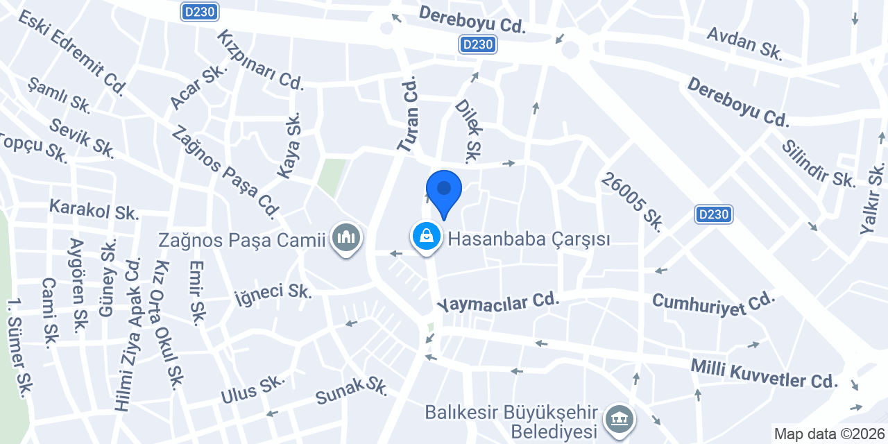 Meşhur Köfteci Hulusi konumu