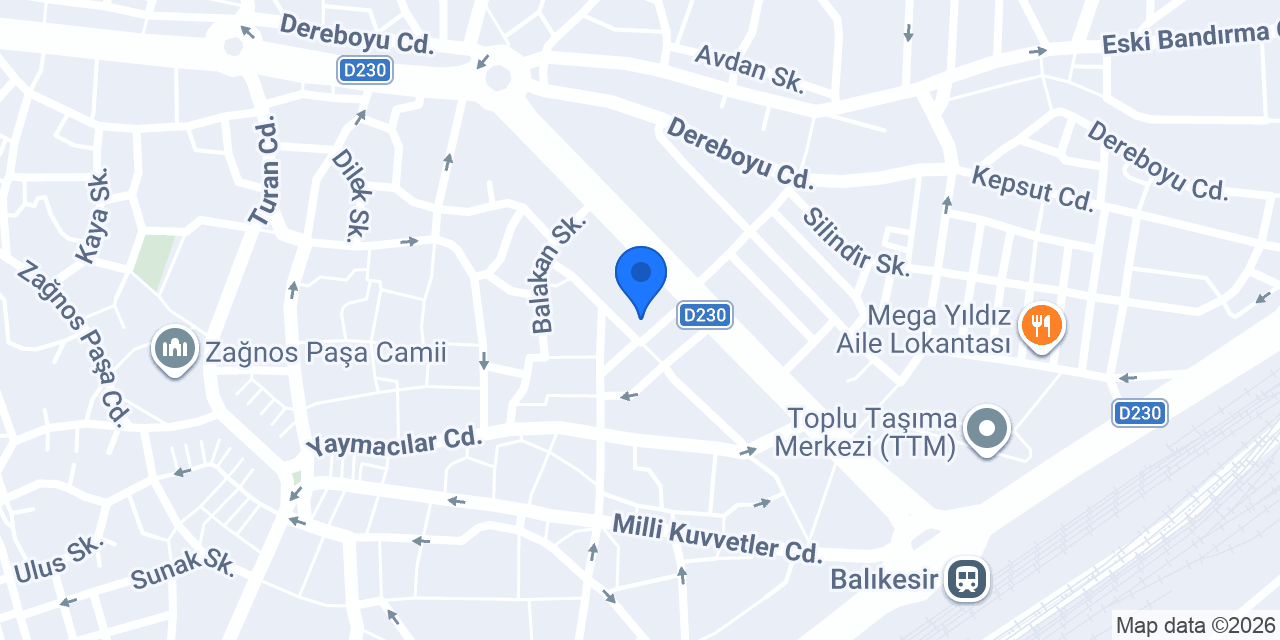 Şamlı Ofset Matbaa konumu