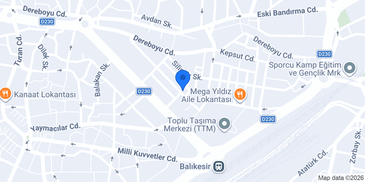 Balikesir Paylan Girişim Hırdavat Yapı A.Ş | www.nalburon.com konumu