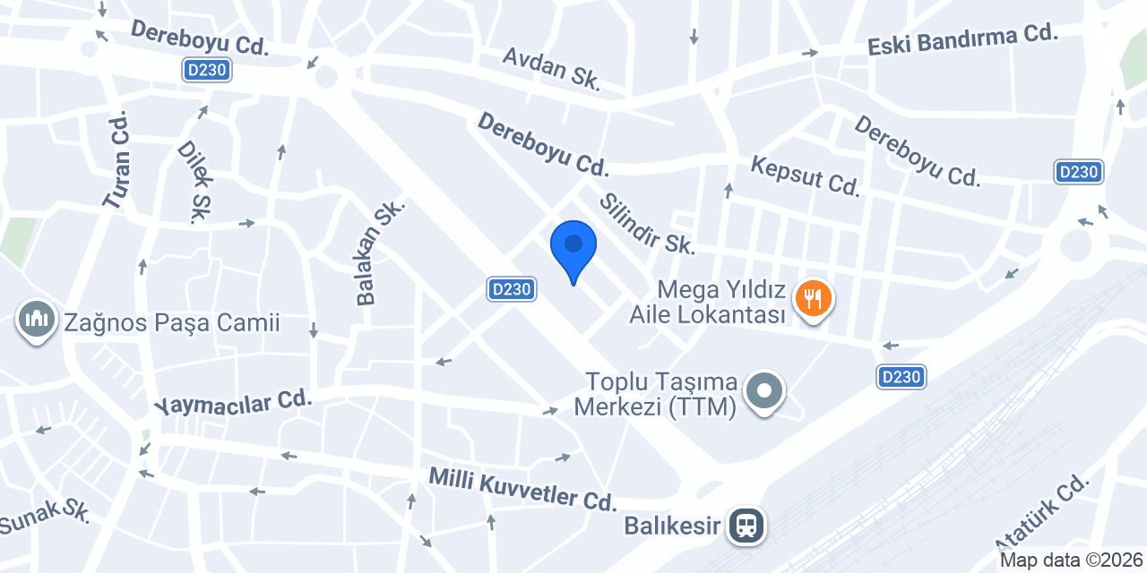 İda Beton Yapı Malzemeleri konumu