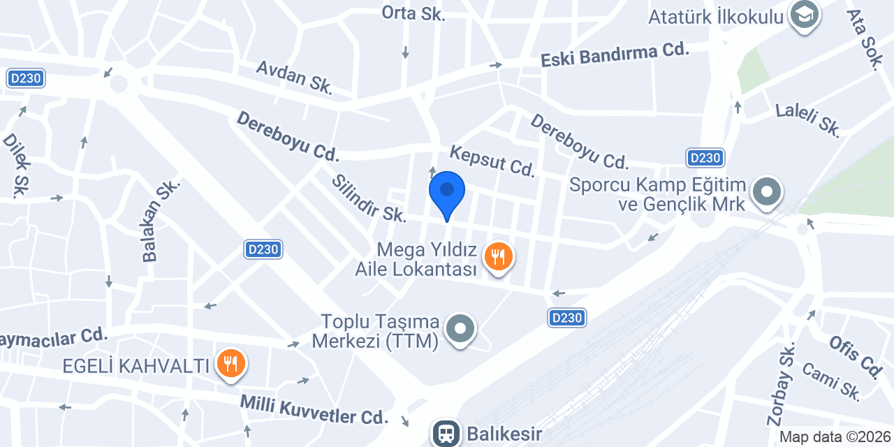 Çevik berberrr konumu