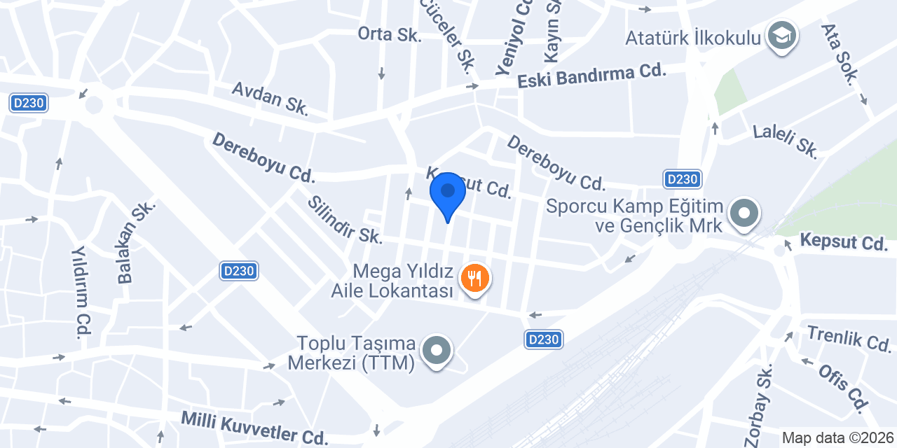 Nergizli Marangoz konumu