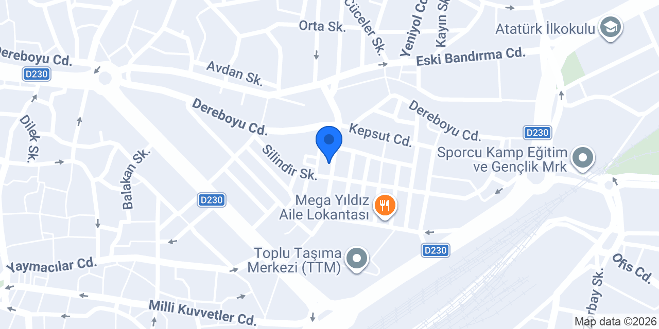 İnci Mutfak & Banyo konumu