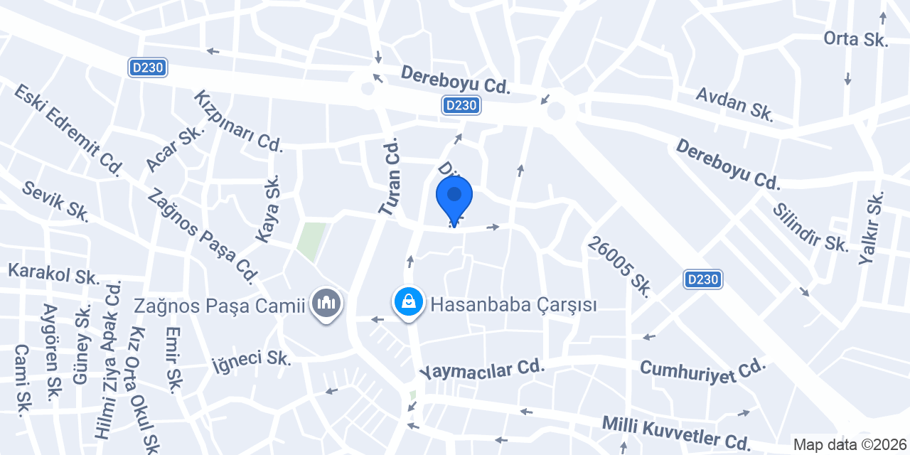 Uğurum Terzi konumu