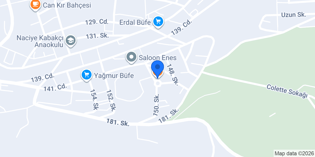 Huzur Bahçesi konumu