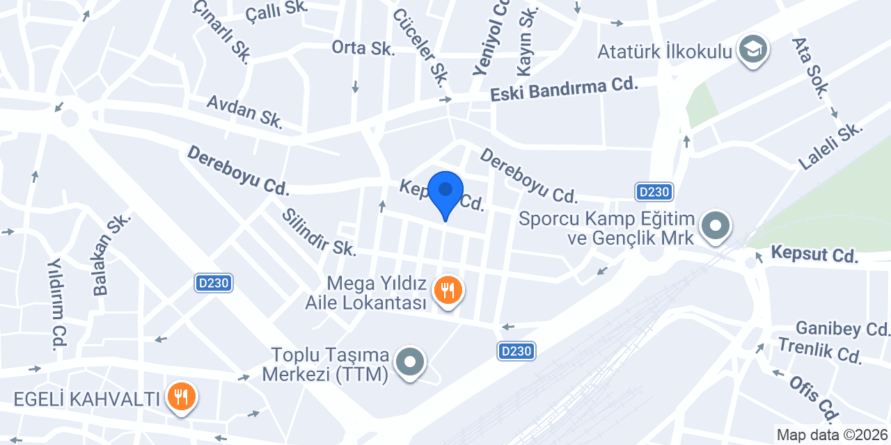 Aslan Reklam konumu