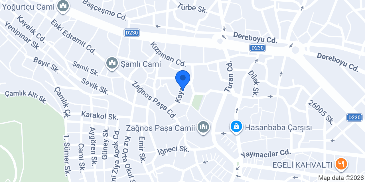 ZÜLKÜF AÇIKGÖZ konumu