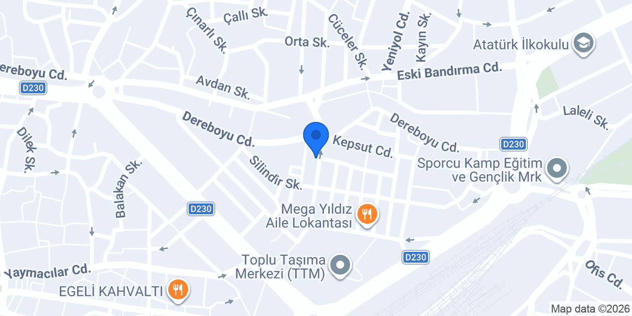 Seviyosa Döner konumu