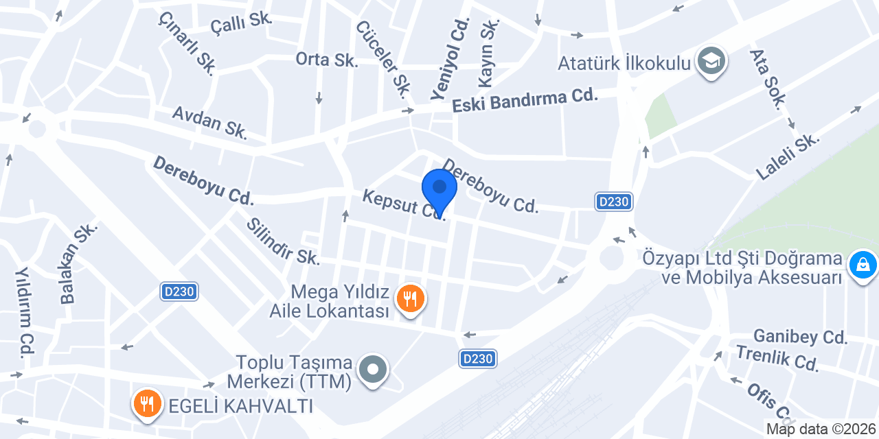 İkram Gözleme konumu