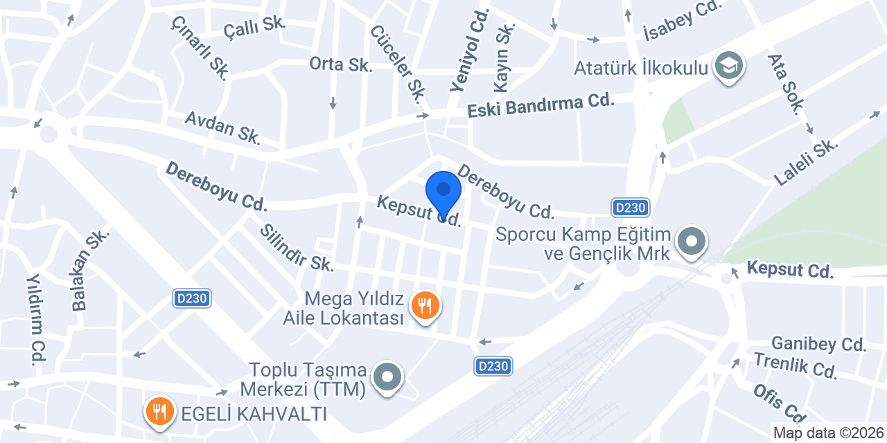 Gündoğan Oto Elektrik konumu