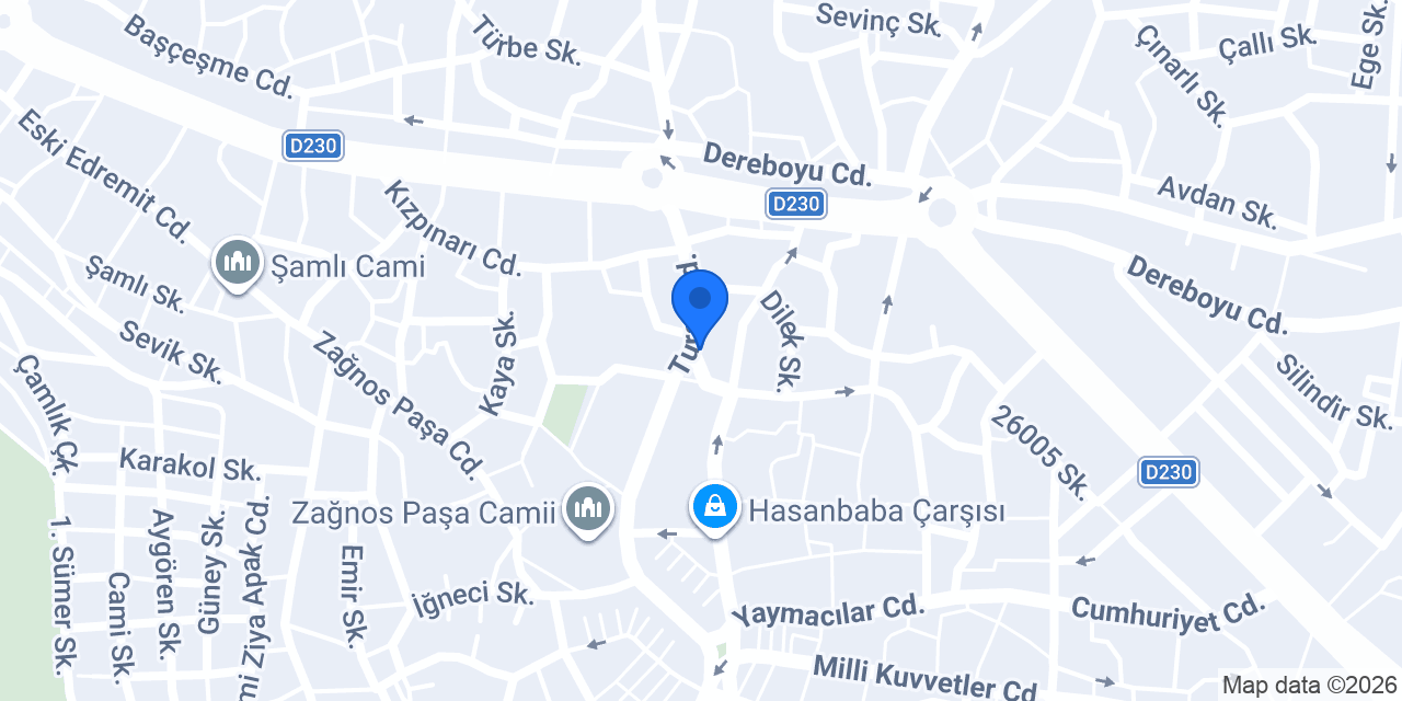 BYRK ERKEK KUAFÖRÜ konumu
