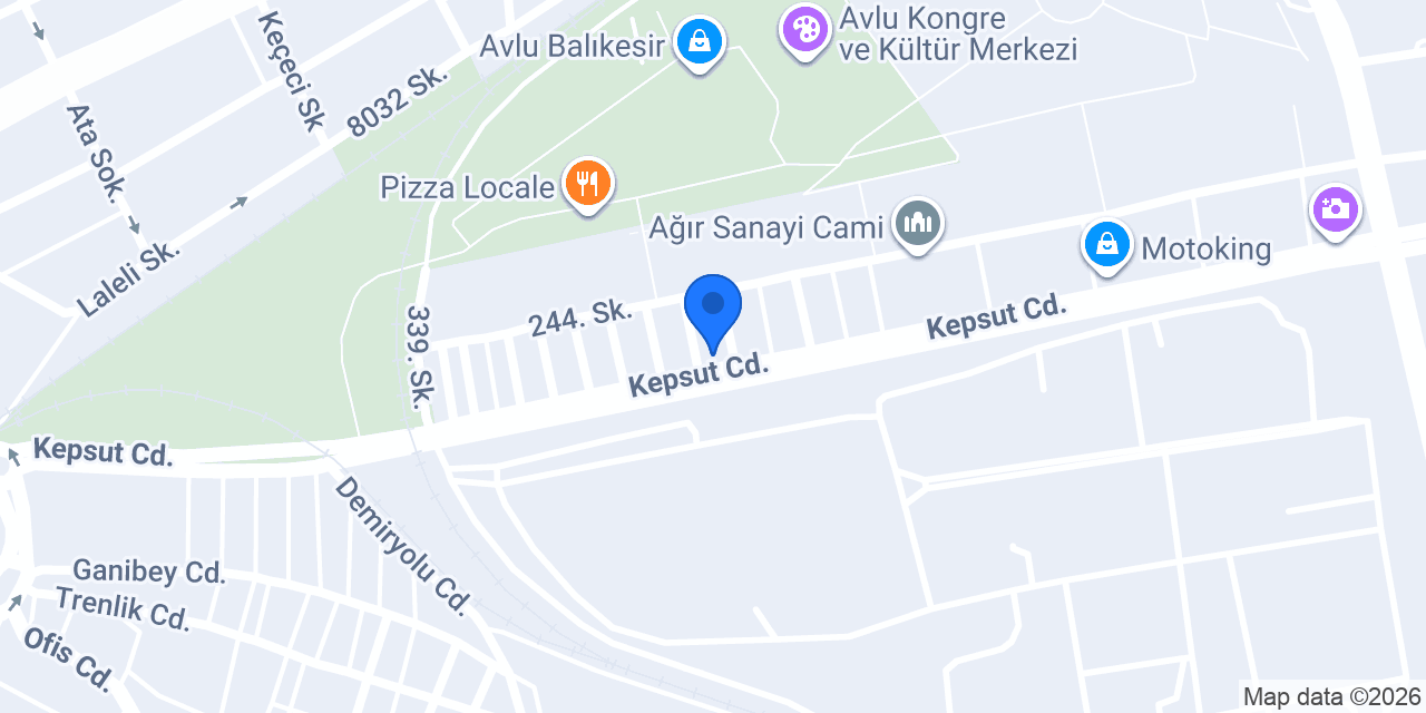 Şengöz Plastik konumu