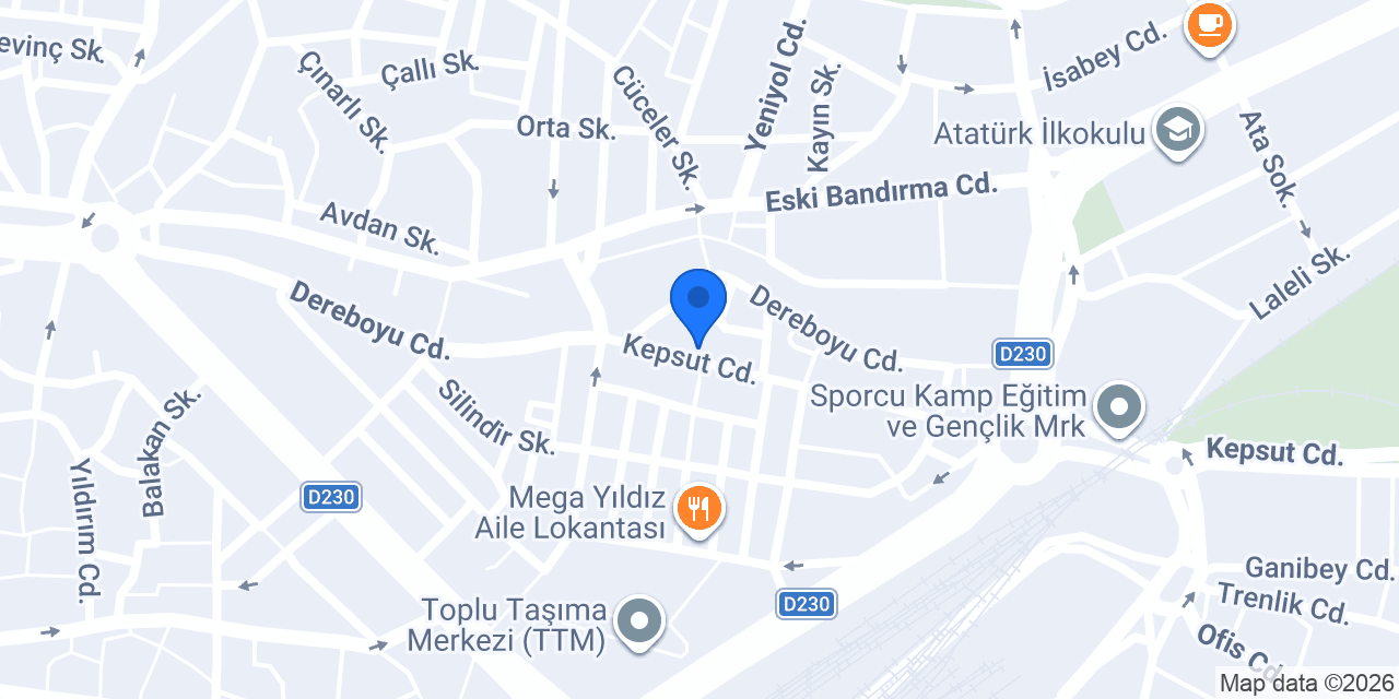 Akçay Çelik kapı konumu