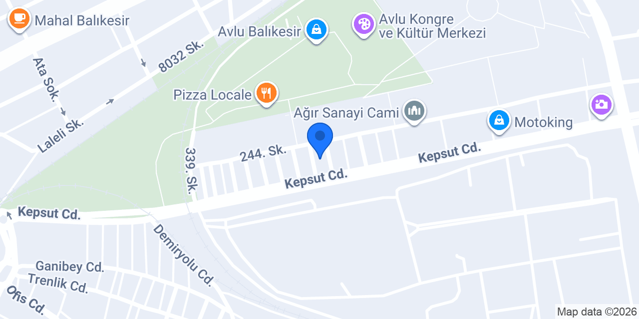 Balıkesir Katlanır Cam Balkon Cam Yapı konumu