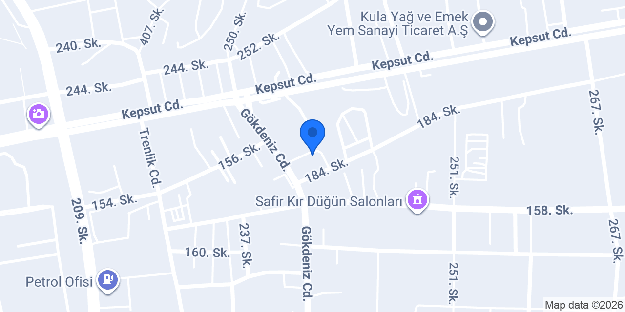 FULYAPİDEKORASYON konumu