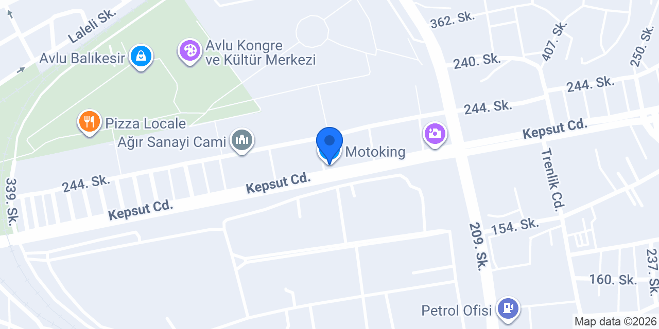 Motoking konumu