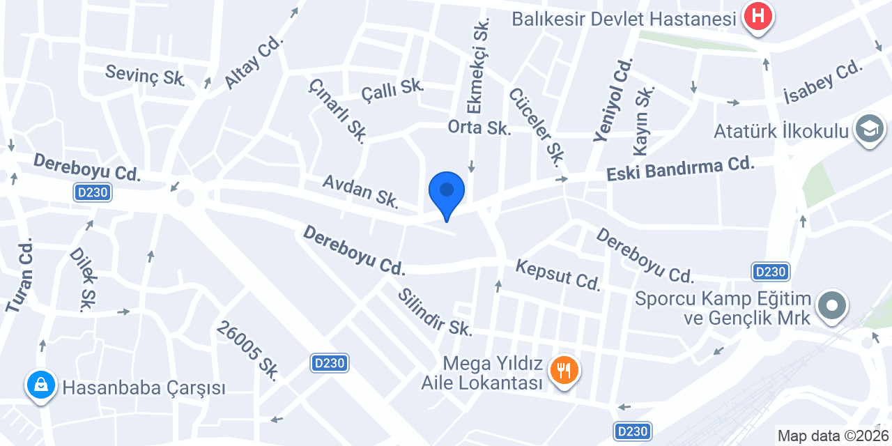 Balıkesir Sigorta Shop konumu