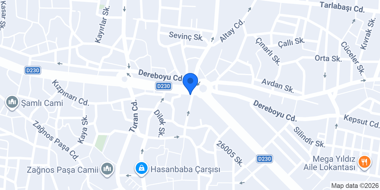 ÖZUSTALAR ÇEYİZ konumu