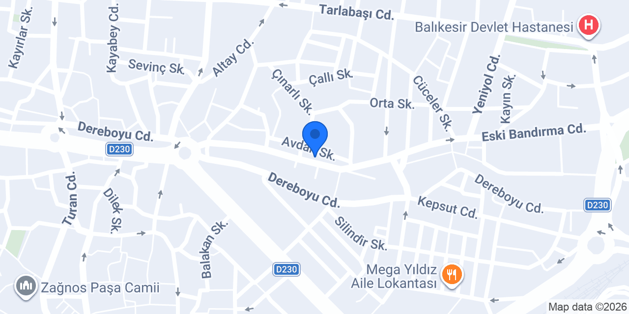 Özaltın Doğalgaz ve Tesisat konumu