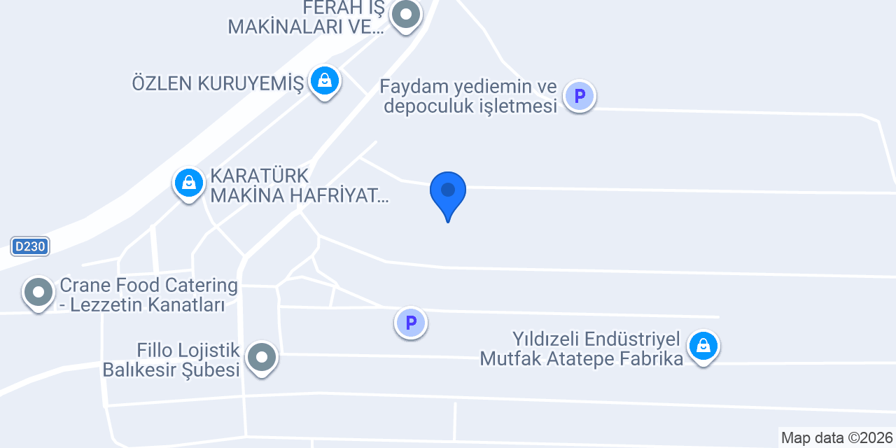 Balıkesir Emsaplastik Ltd. Şti. konumu