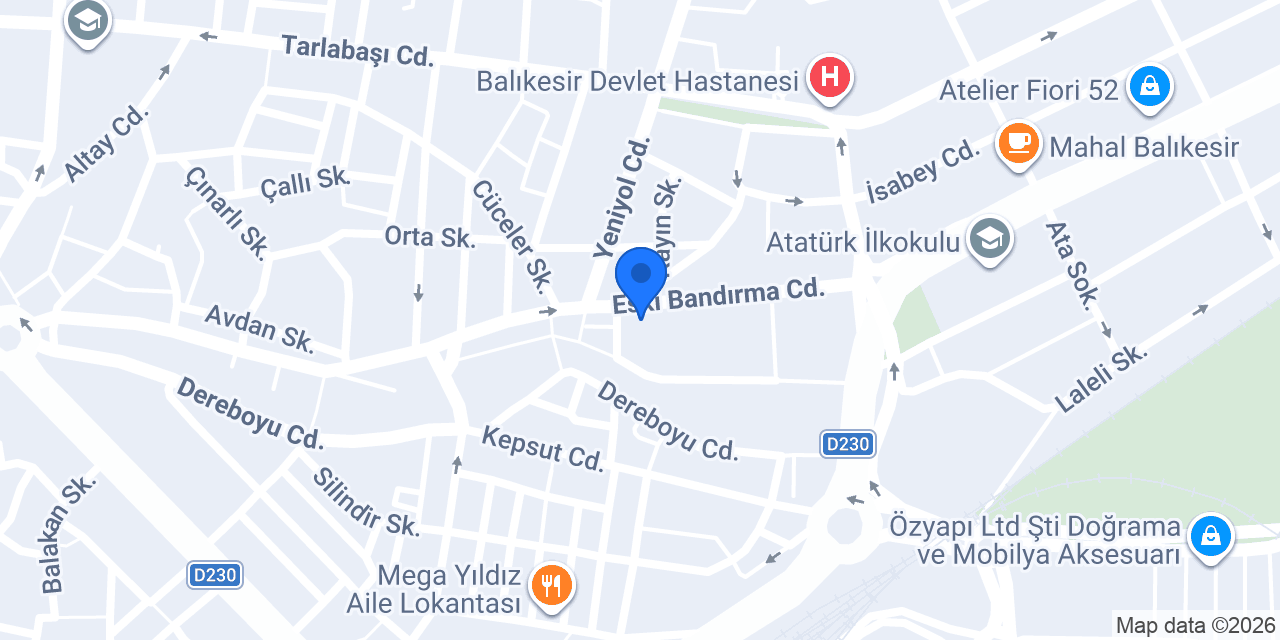Çalışan Yangın konumu