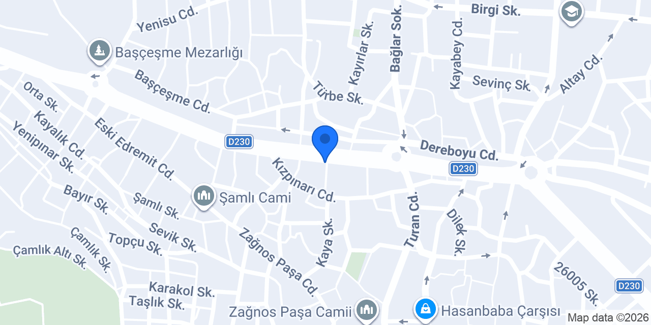 Ege Veteriner Kliniği konumu