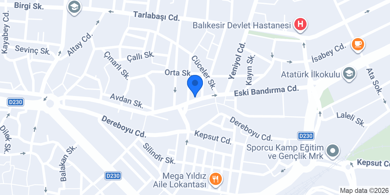 KARDELEN ÇAY EVİ konumu