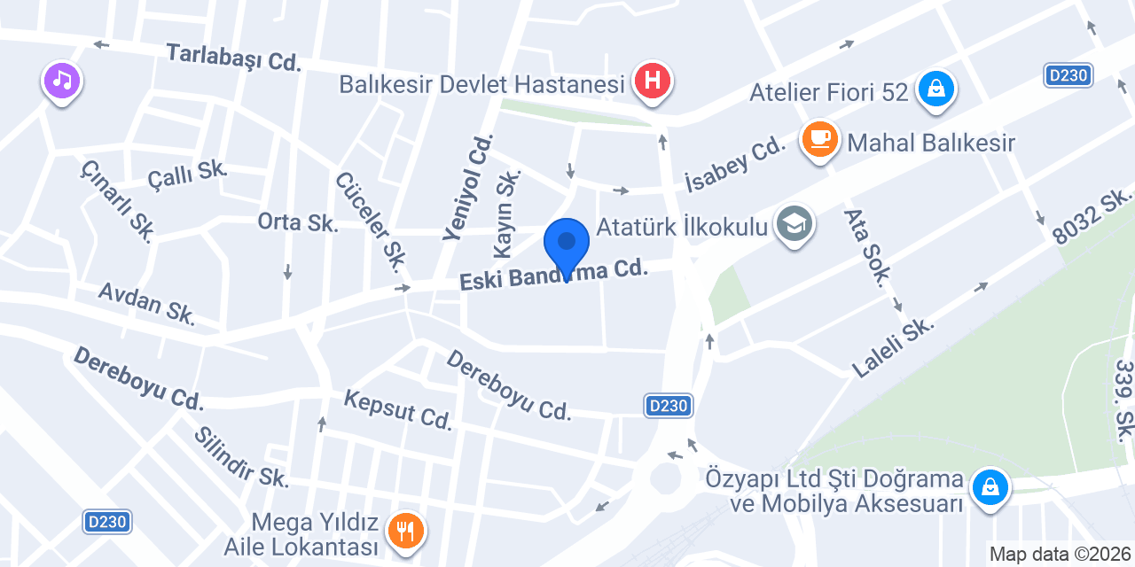 Gülenç Motor konumu