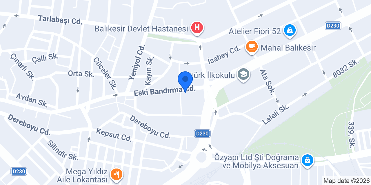 Karahalılar Motor konumu