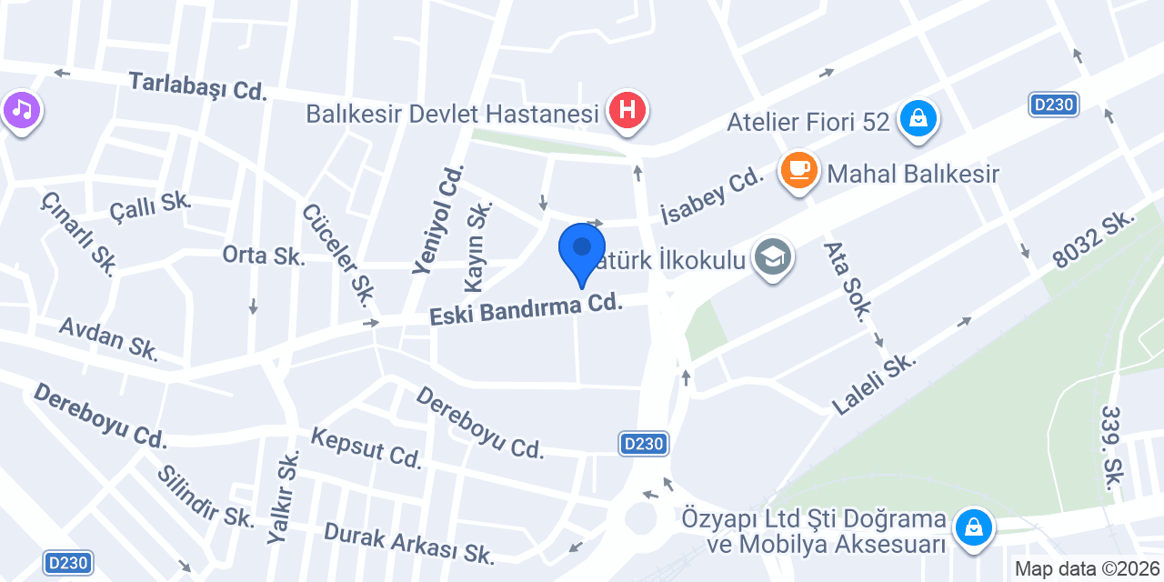 Balıkesir Uzman Tıp konumu