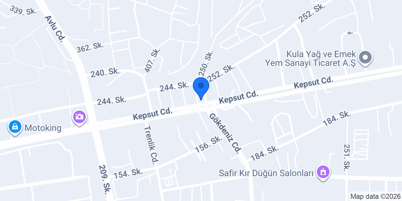 Zeybek Ticaret konumu