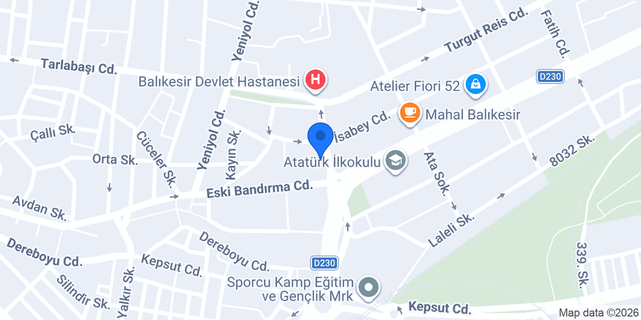 Mora Veteriner Kliniği konumu