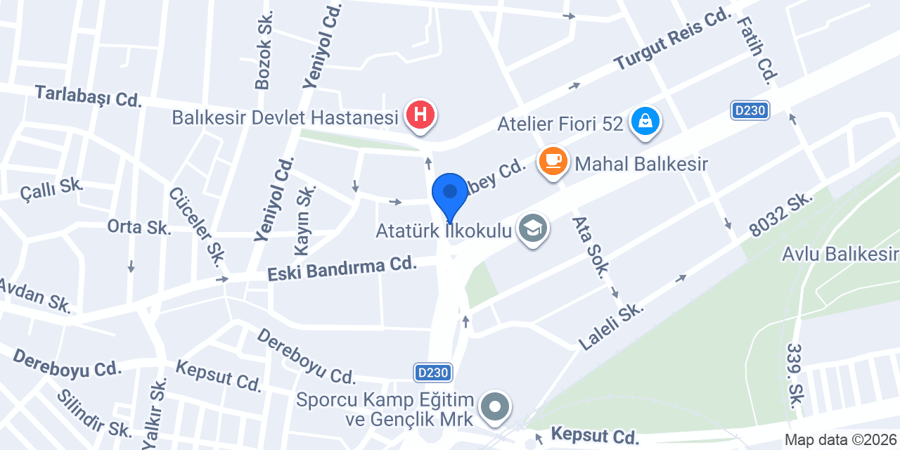 Acar eczanesi konumu