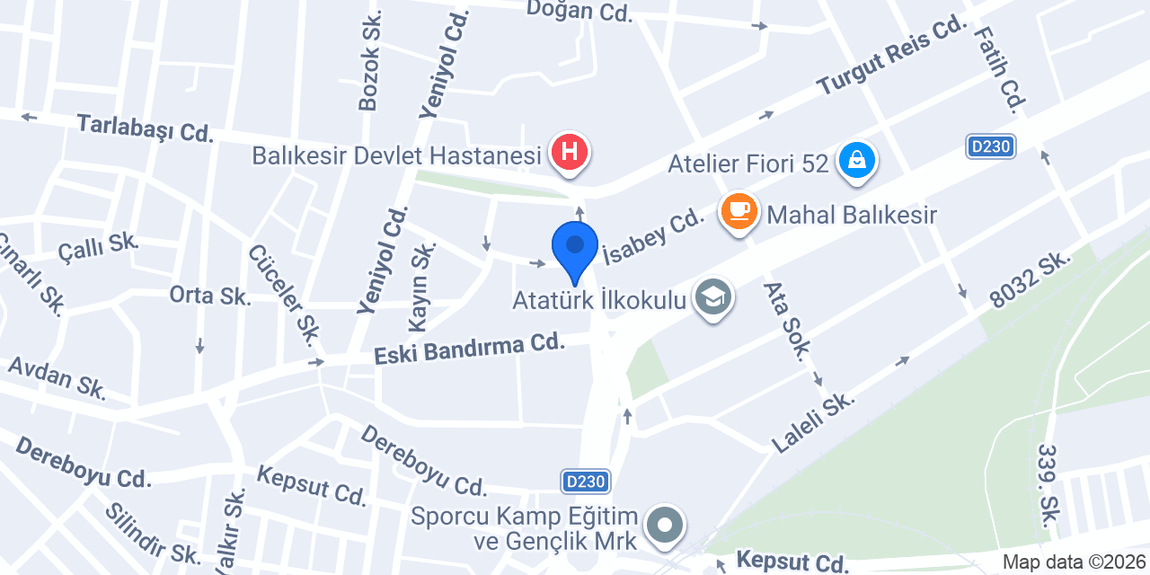 GP KOMPOZIT BALIKESIR - AXIS moto konumu