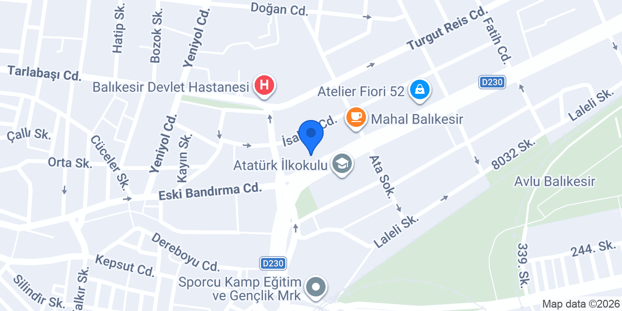 Renguaz Mobilya Balıkesir konumu