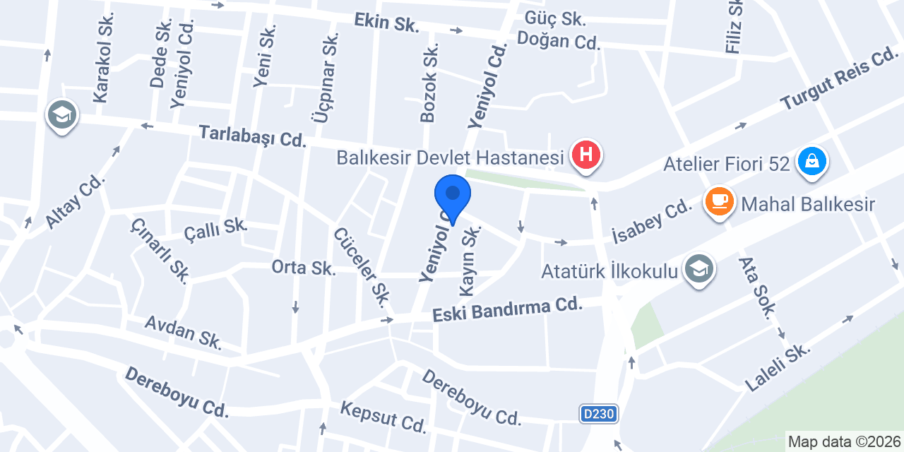 Gözde Elektrik konumu