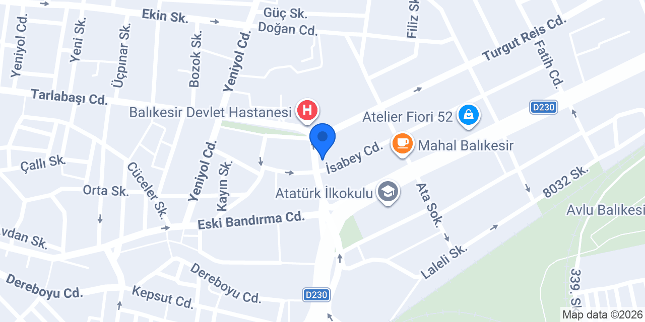 Şifa Tost konumu