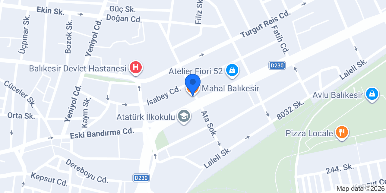 Mahal Balıkesir konumu