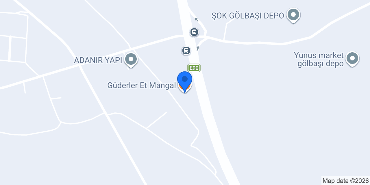 Güderler Et Mangal konumu