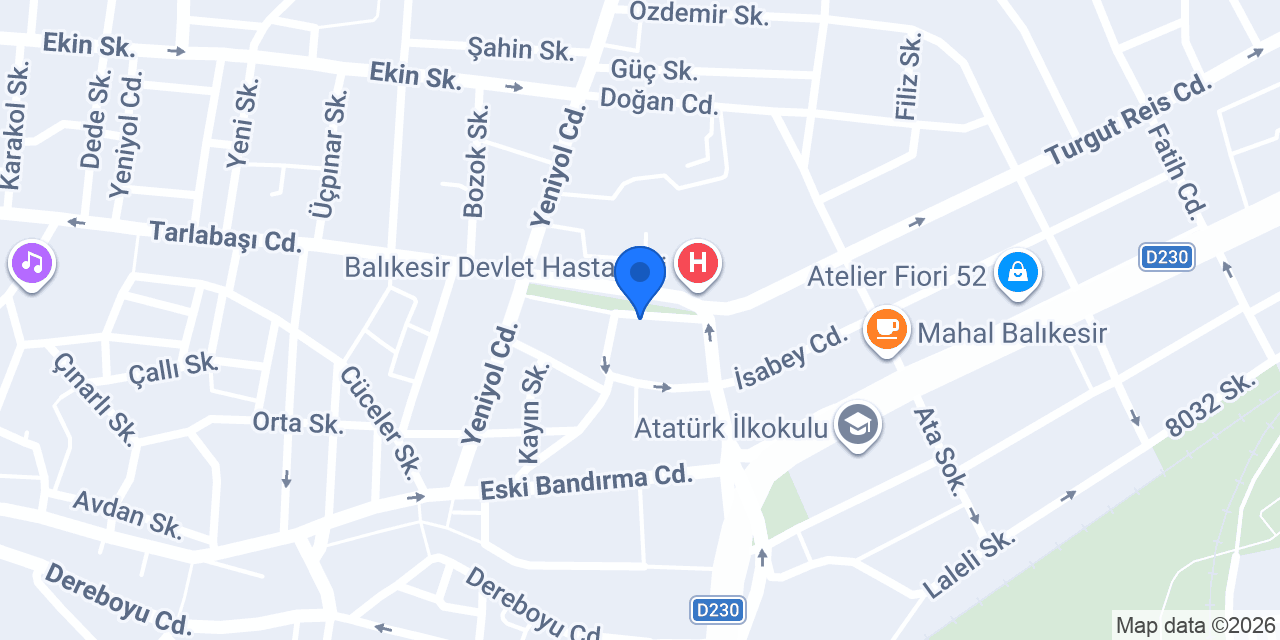 İLAYDA ECZANESİ konumu