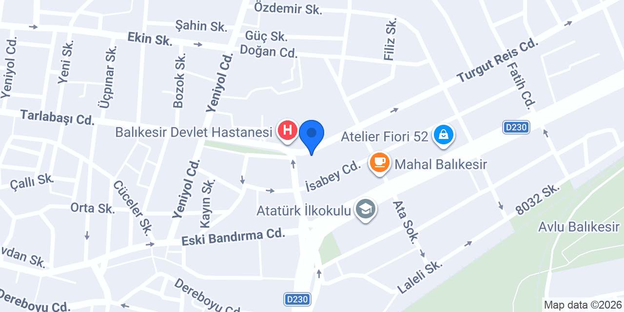 5K MEDİKAL konumu