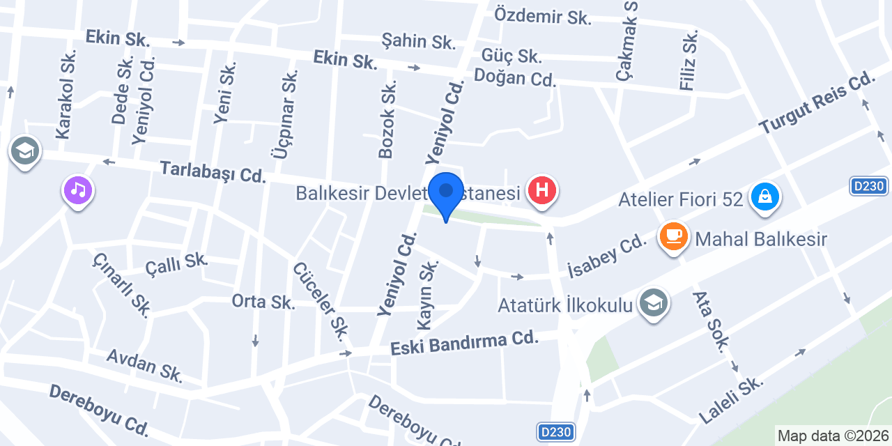 Nur Tıp Medikal konumu