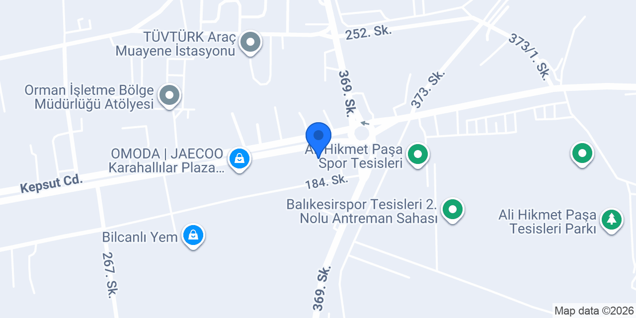 BİRİNCİ İNŞAAT konumu