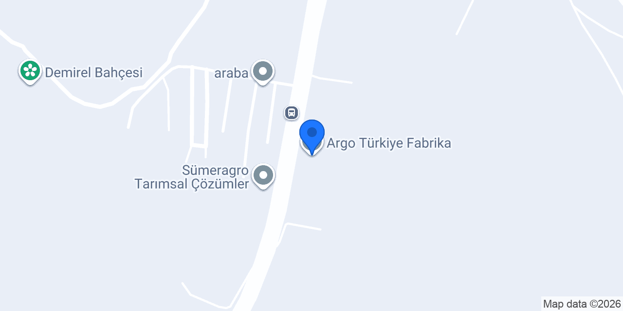 Argo Türkiye Fabrika konumu