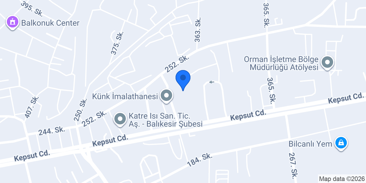 Kula Yağ Fabrikasi konumu