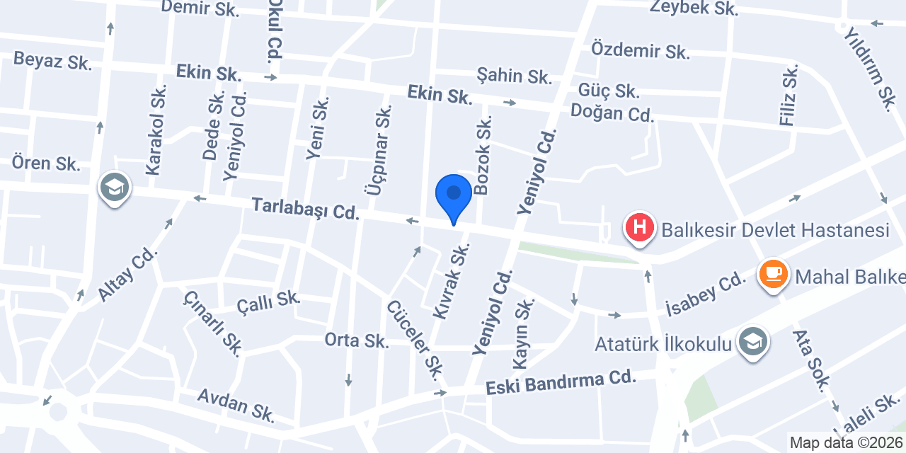 Buket Çiçekçilik konumu