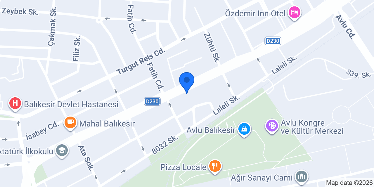 No9 Training Studio - Balıkesir Pilates & Reformer Studio konumu