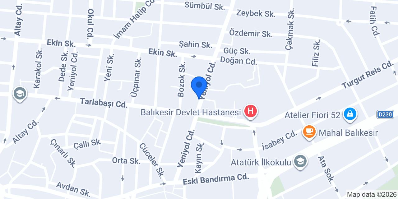 Deva Eczanesi konumu